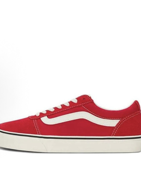 Vans Ward 舒适百搭 低帮 板鞋 男女同款 红色VN0A5HTSBOP