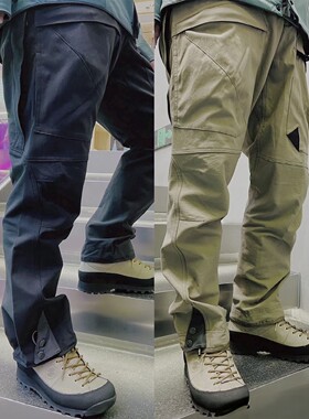 BP自制 三角鼠平替户外GERE3.0防风耐磨软壳冲锋裤速干防水登山裤