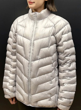 BP自制小太阳平替zero90白鸭绒轻量化休闲户外立领保暖排骨羽绒服