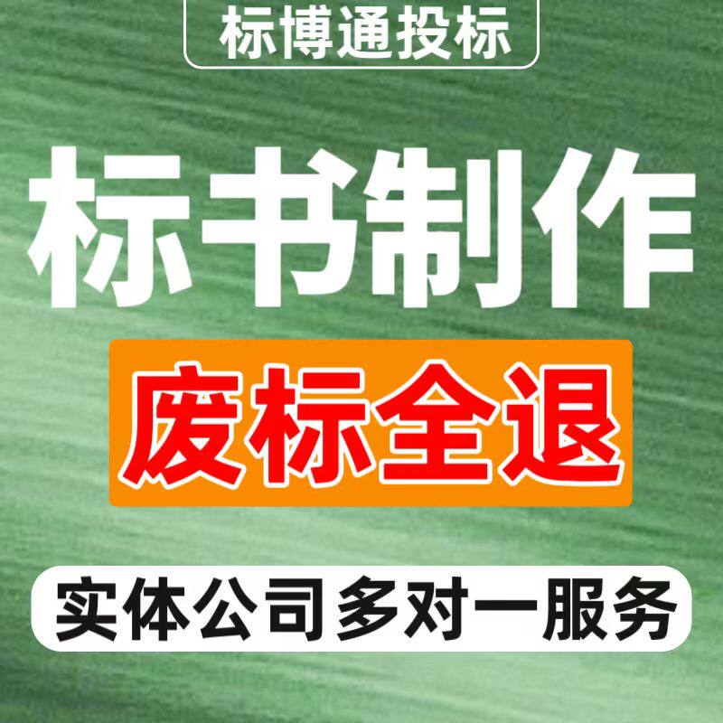 标书制作排版代做投标文件保洁物其它设计服务