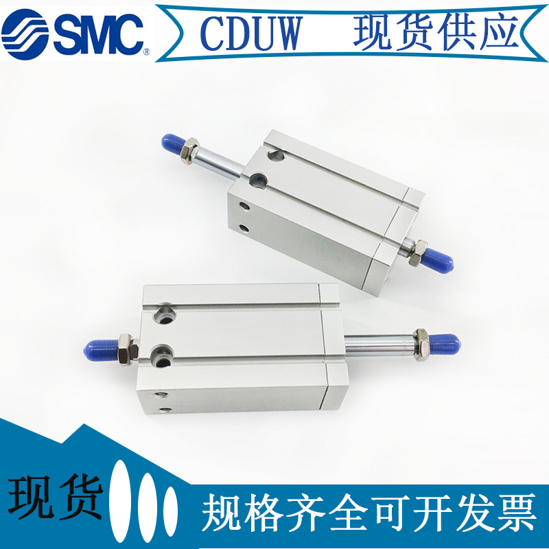 SMC自由安装双出气缸CDUW