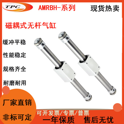 AMRBH磁耦式无杆气缸TPC