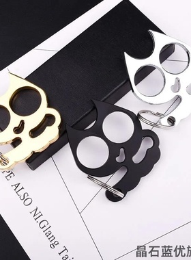 指虎指环大眼猫指环铁拳卡通独特