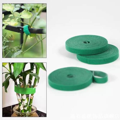 魔术贴插花固定神器爬藤捆绑定型绑带园艺扎线不伤植物绿植物绑带