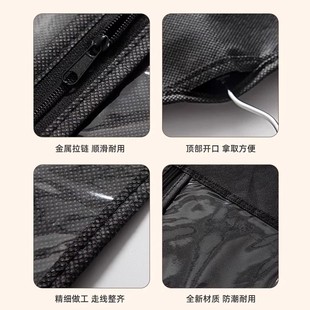 假发收纳神器防尘罩假发片漫展COS发束展示包整理装假发的袋子