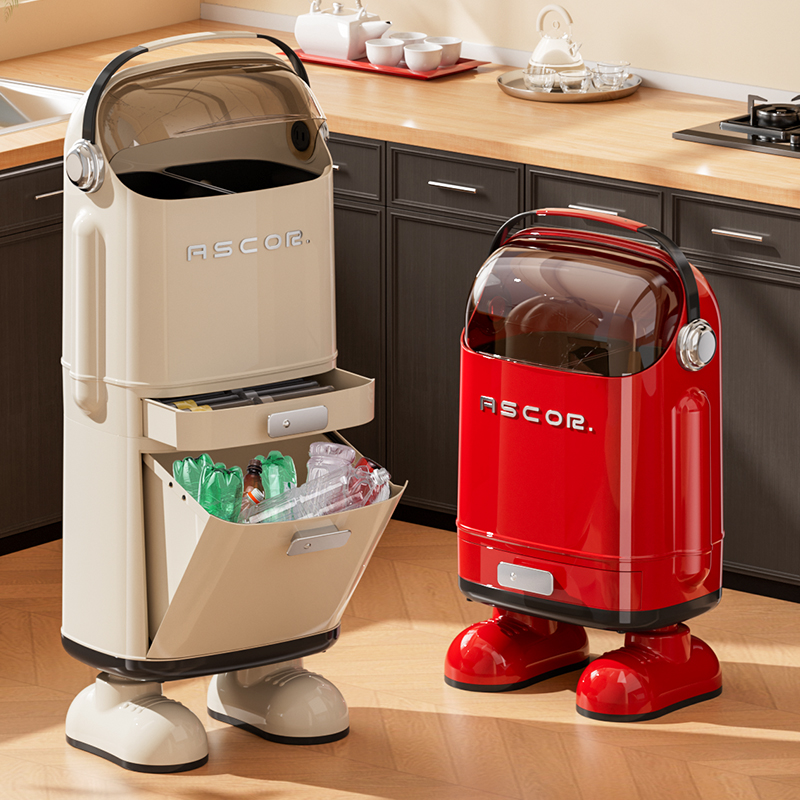 【大容量加厚】双桶厨房垃圾桶