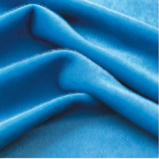 素色加厚仿水貂毛马毛植绒沙发抱枕服装DIY纯色面料莉纳熊品布料