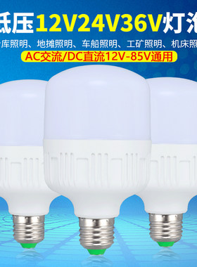 12v24v36v48v低压led灯泡交直流