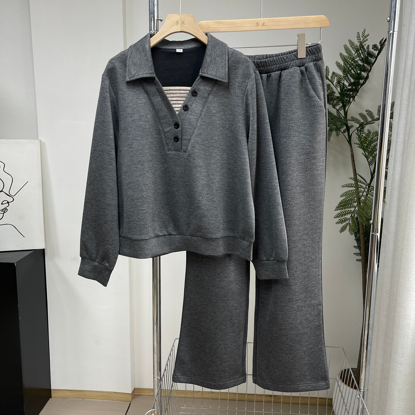 妈妈秋季休闲运动服套装2026新款