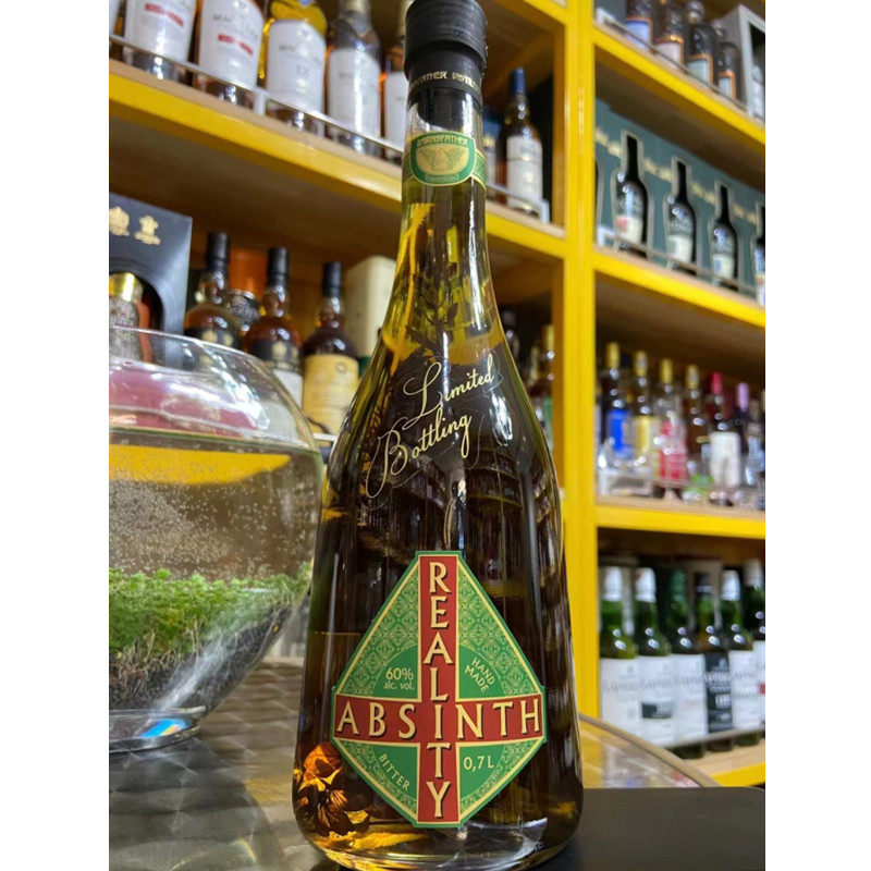 洋酒 进口 捷克 糜苦艾酒烈酒 realityabsinth 700ml