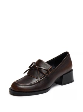 商场同款秋款小珍妮英伦风复古乐福鞋黑色小皮鞋单鞋女鞋EGY05CA5