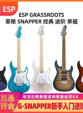 入门乐手101  GRASSROOTS草根SNAPPER电吉他新手入门进阶单摇