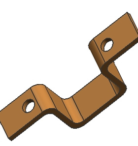 U形件弯曲冲压模具设计21026-三维+二维图11张+文档