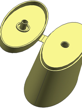 沐浴露瓶盖注射模设计19255-4+三维、二维图12张+文档