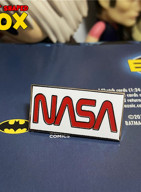 NASA卡通胸针徽章