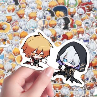 厄敌Q版表情包贴纸2次元崩铁白厄万敌游戏周边笔记本平板素材贴画