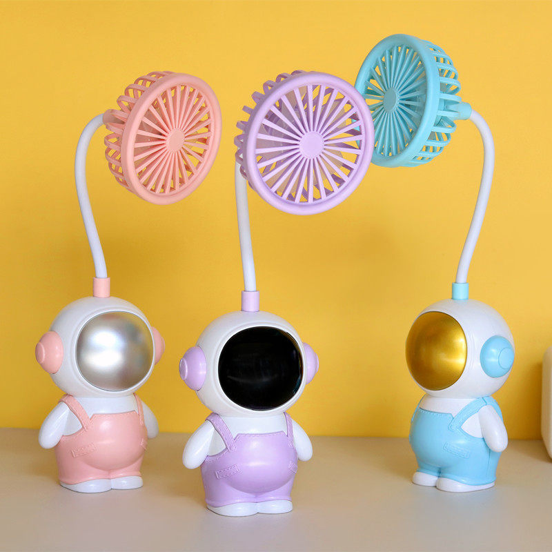 太空人桌面风扇可充电学生宿舍便携式儿童可爱宇航员电扇小型户外,3C数码配件,USB风扇,淘宝优惠券,粉丝福利购,淘宝优惠卷