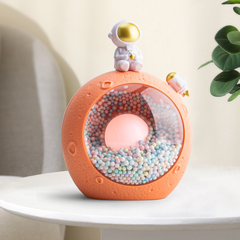 创意宇航员USB小夜灯便携护眼LED夜光灯小巧儿童卧室床头灯,家装灯饰光源,阅读台灯(护眼灯/写字灯),淘宝优惠券,粉丝福利购,淘宝优惠卷