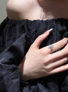 西太后戒指土星开口戒指设计小众