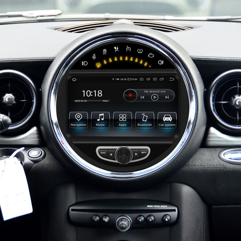 适用于宝马Mini R56 R57 R58 R60 R61 Cooper安卓中控车载导航