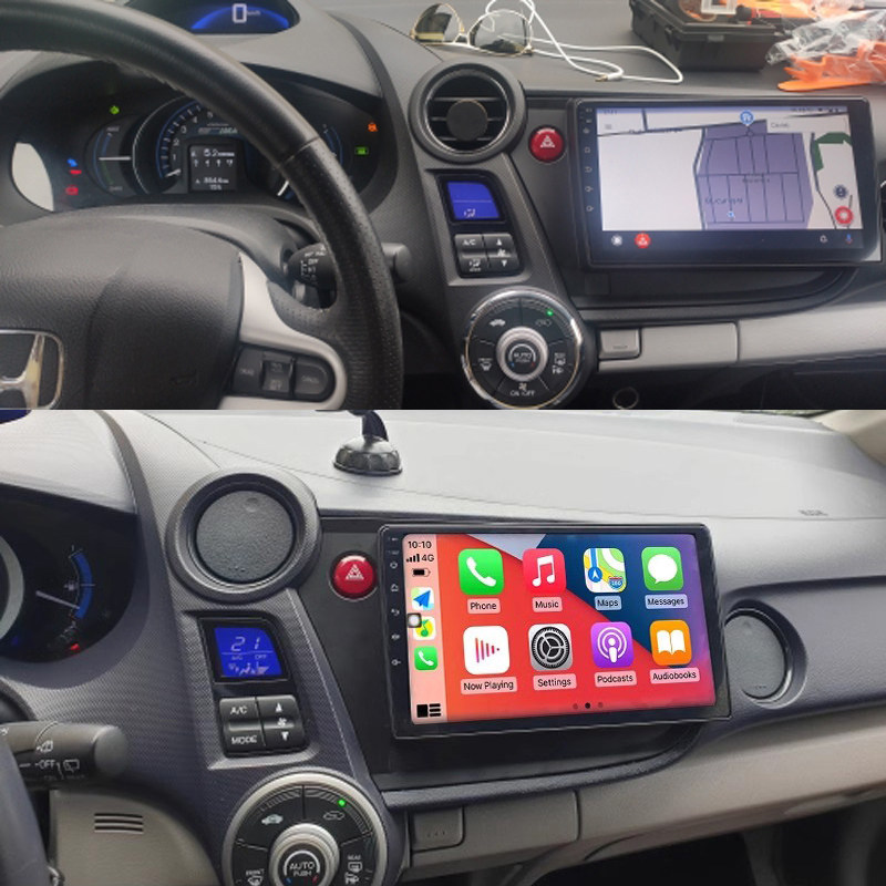 2009-14款适用于本田音赛特Insight思域CRV安卓大屏中控车载导航