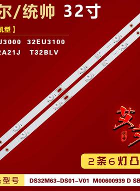 适用于统帅T32BLV灯条DS32M63-DS01-V01/M00600939 DSBJ-WG2条6灯