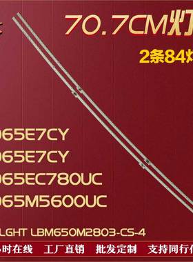 适用海信LED65M5600UC灯条EVERLGHT屏HE650IUC-B52 HE650C5U31/S0