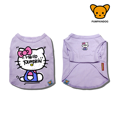 PUMPKINDOG 雪纳瑞纯棉背心西高地短袖T恤睡衣小中型狗狗宠物衣服