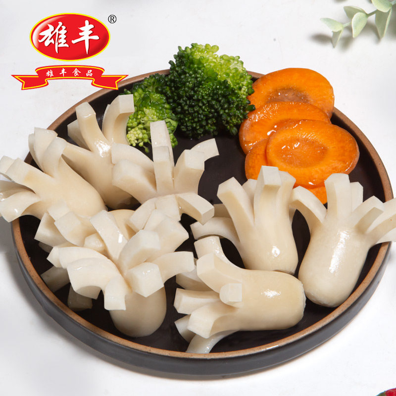 雄丰 开花肠桂花肠2500g关东煮豆捞食材批发麻辣烫火锅速冻食品