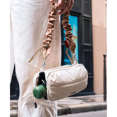 T*ogie 户外露营徒步迷你水瓶包 方型防水尼龙伞壶包多功能云朵款