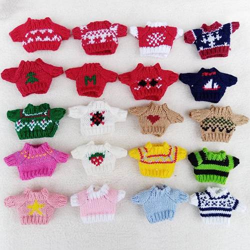 10cm娃衣西高地小狗毛衣