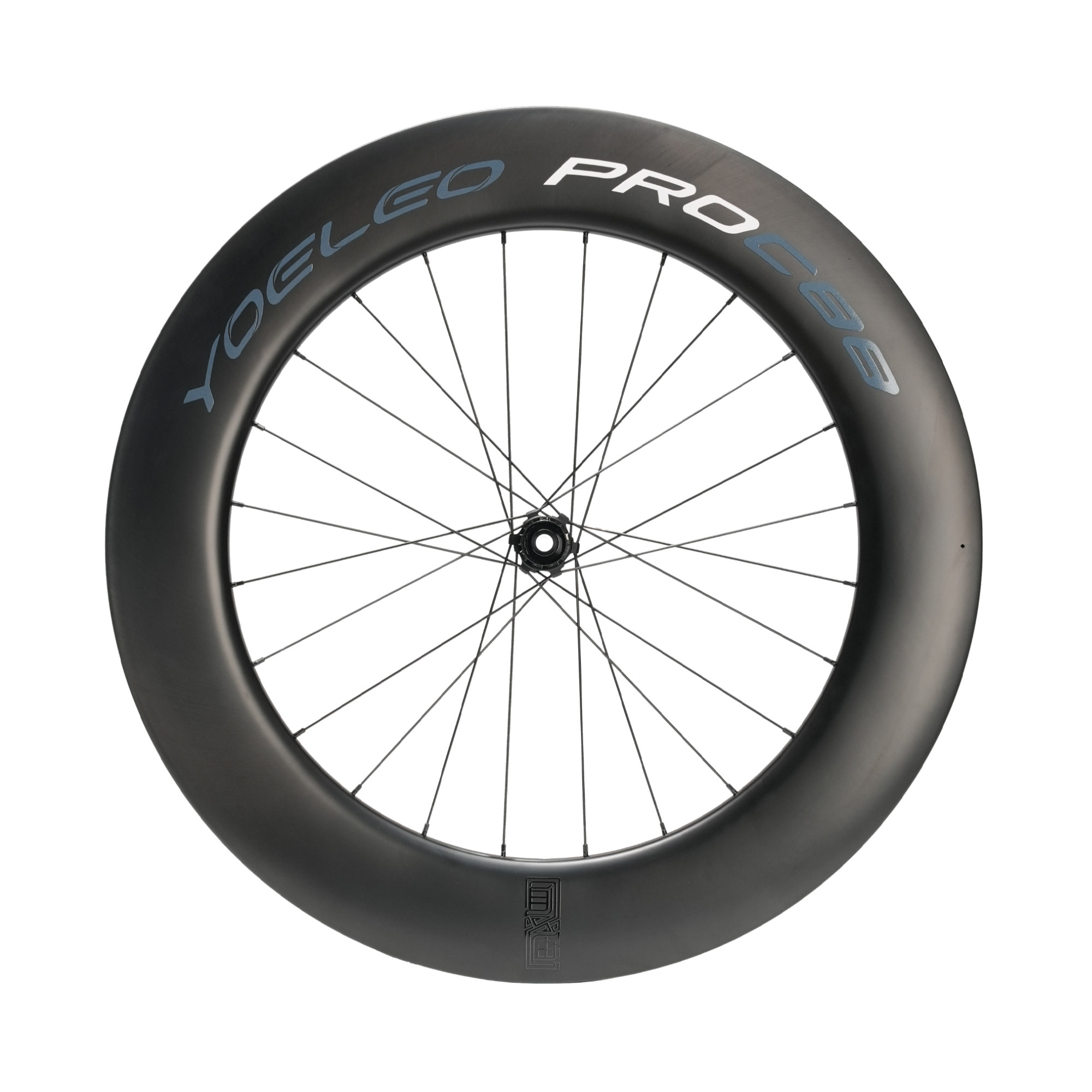 YOELEO优利奥碟刹碳纤维公路车轮组SAT C88 PRO铁三轮组真空开口