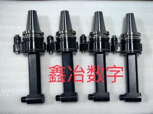 BT40BT50双输出角度头90度侧铣头后钻孔攻牙铣削数控立卧机床铣头