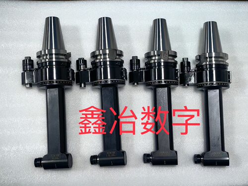 BT40BT50双输出角度头90度侧铣头后钻孔攻牙铣削数控立卧机床铣头