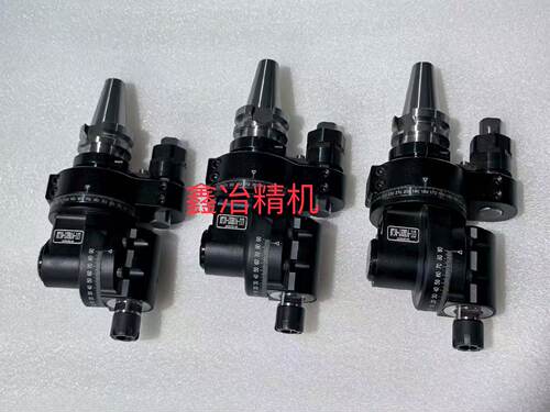 BT40-90度角度头万向侧铣头侧面加工直角铣头90度侧铣加工中心360