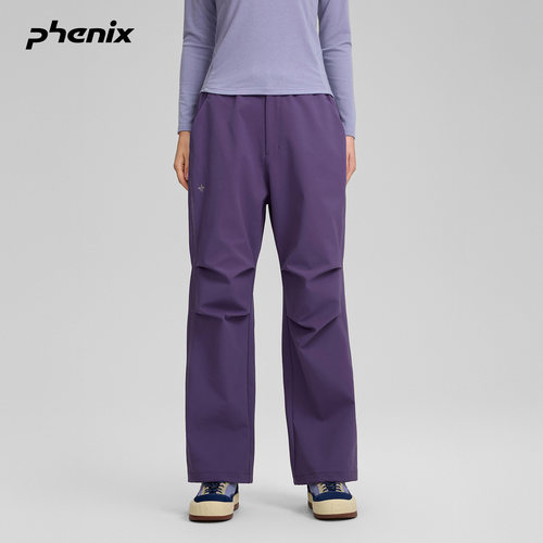phenix户外防泼水抓绒梭织长裤