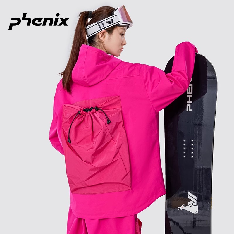 phenix2024年春季新款PHETI雪怪系列男女款单双板滑雪服防水外套