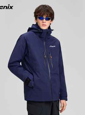 phenix菲尼克斯 防水防风男女户外鹅绒羽绒内胆保暖三合一冲锋衣