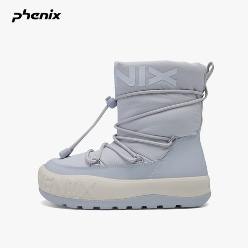 phenix户外加绒高帮厚底雪地靴女