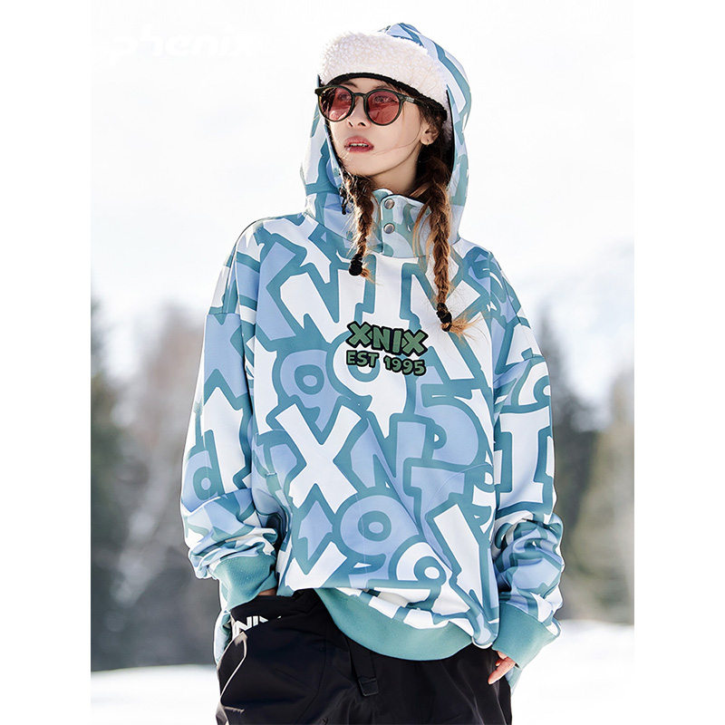 phenix卫衣女户外防泼水