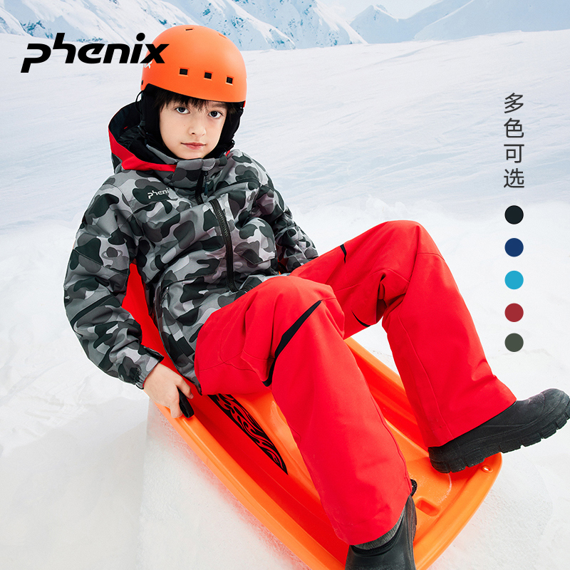 phenix菲尼克斯 竞技系列 儿童大童单双板滑雪服套装防水保暖外套 户外/登山/野营/旅行用品 滑雪衣裤套装 原图主图