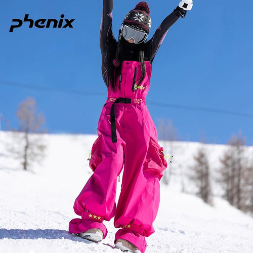 phenix新款单双板背带滑雪裤