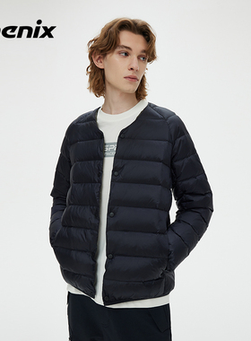 phenix菲尼克斯SP27男女士滑雪中层双面穿保暖羽绒服户外休闲外套