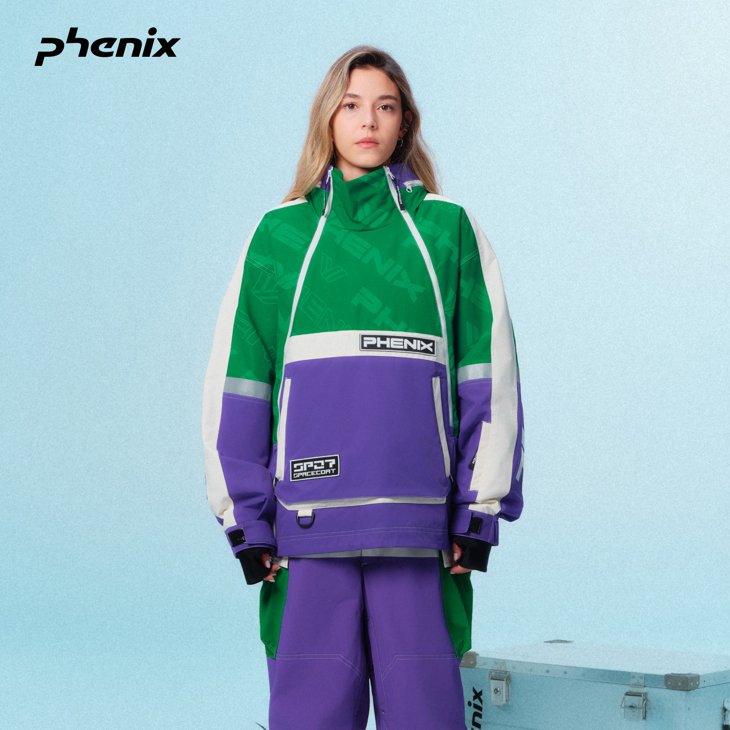 phenix菲尼克斯SP27单双板滑雪服女2026新款加棉保暖防水雪服套装