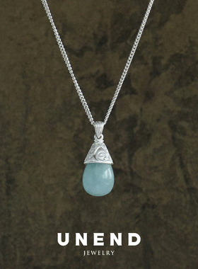 UNEND沉语海蓝宝项链