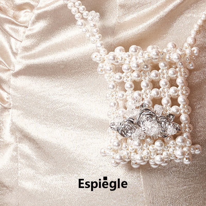 ESPIEGLE Darling Bakers Crispy奶油玫瑰迷妳小包 串珠珍珠設計在類目 箱包皮具/熱銷女包/男包, 女士包袋中 - 來自Buy2taobao.com提供專業的淘寶代購服務