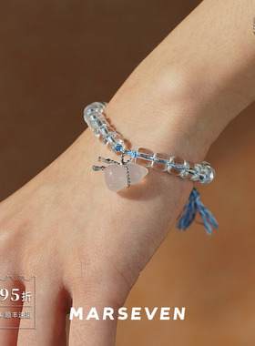 MARSEVEN绳结葫芦串珠手链