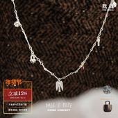 PEPE 纯银小鸟风铃项链 SALE 原创小众设计师质感锁骨链 默叙