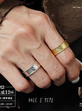 SALEEPEPE纯银壁画戒指