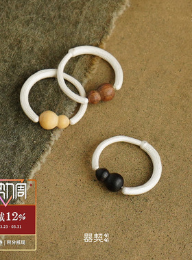 QIQI器契如愿葫芦纯银戒指